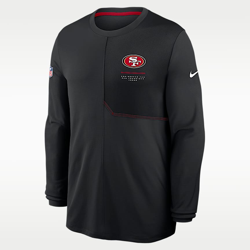 San Francisco 49ers Sideline Coach Men's Nike Dri-FIT NFL Long